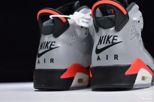 Rep TBK Infrared 6 Jordan Reflective 3M CI4072-001 JSP Air 0511